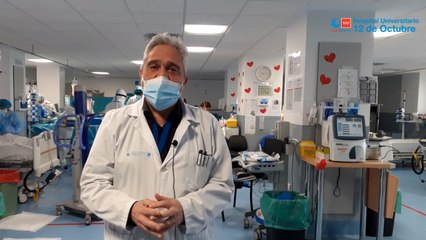 Recibe el alta una paciente Covid que conoció a su bebé por videollamada