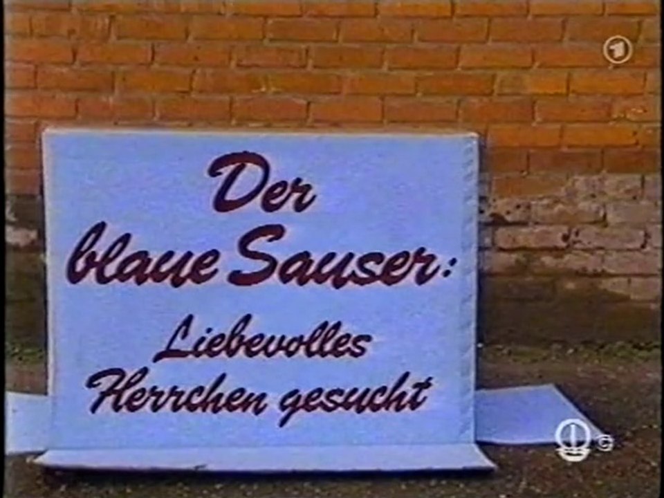 Der blaue Sauser - 00. Liebevolles Herrchen gesucht!
