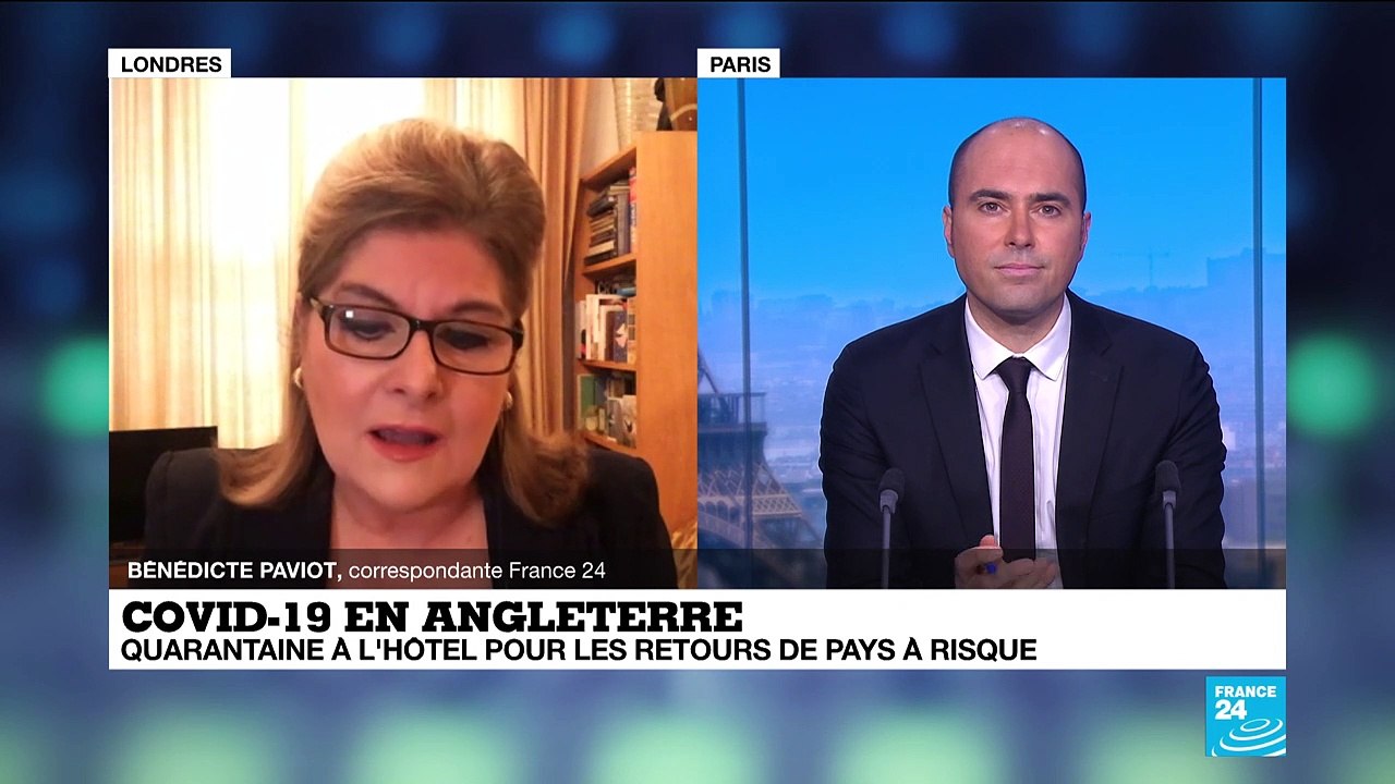 Covid-19 en Angleterre : quarantaine à l'hôtel pour les retours de pays à risque