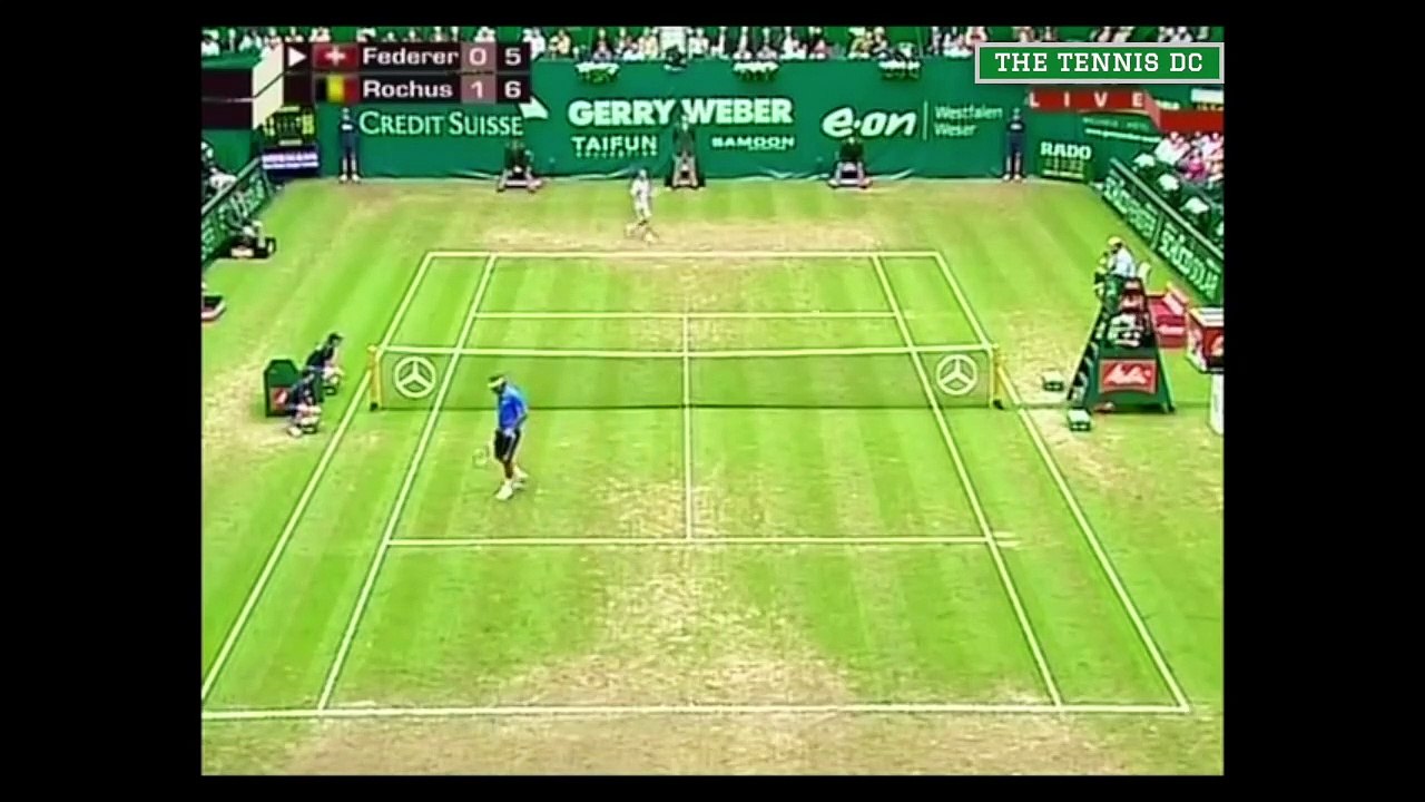 2006 - Roger Federer v. Olivier Rochus | 2006 Halle QF Highlights