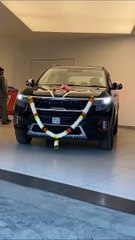 Kia Seltos delivery video. Status video