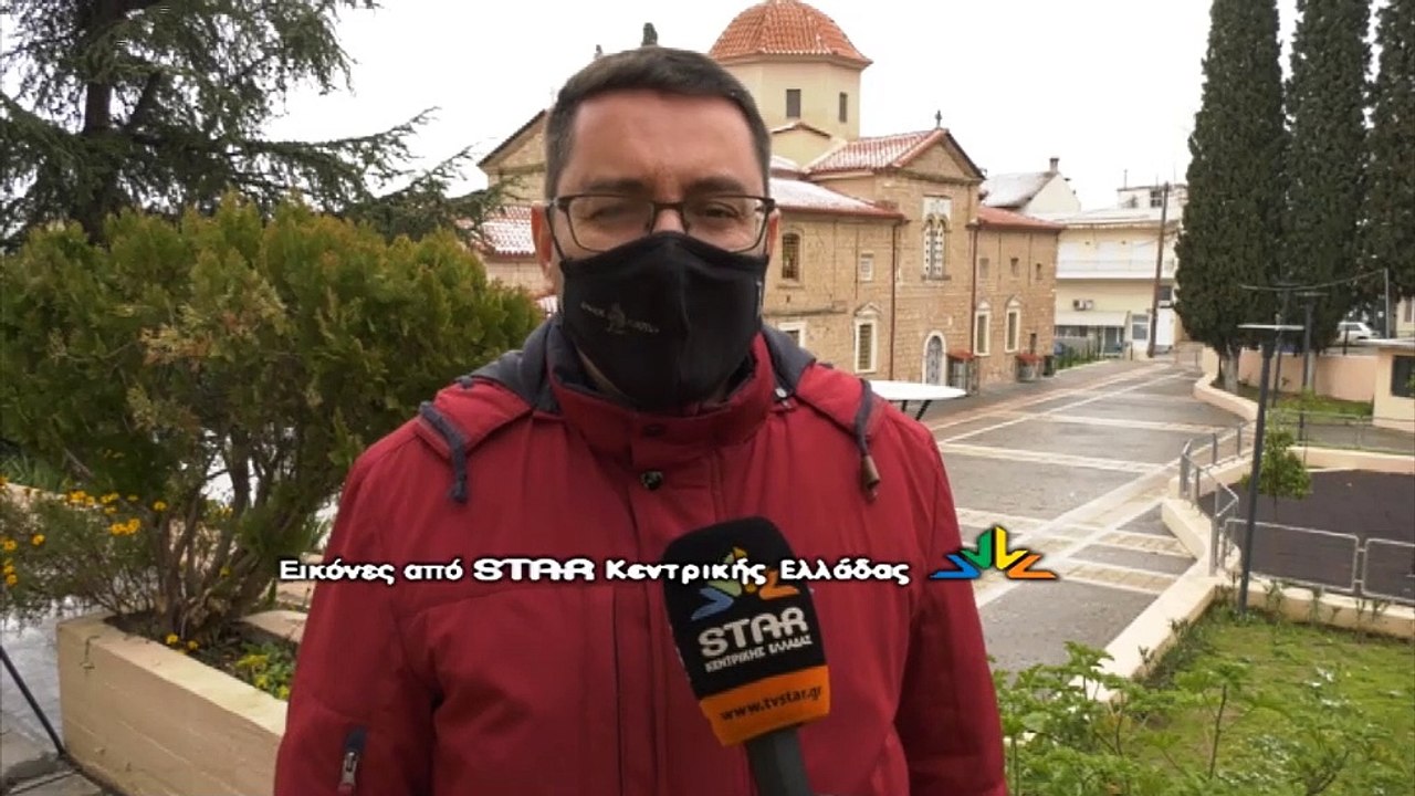 Το χιόνι έφτασε το ένα μέτρο στη Λάρυμνα του δή...