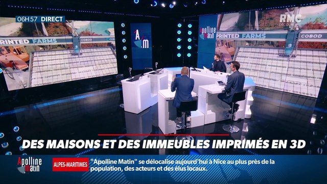 La chronique d'Anthony Morel : Des maisons et des immeubles imprimés en 3D - 23/02