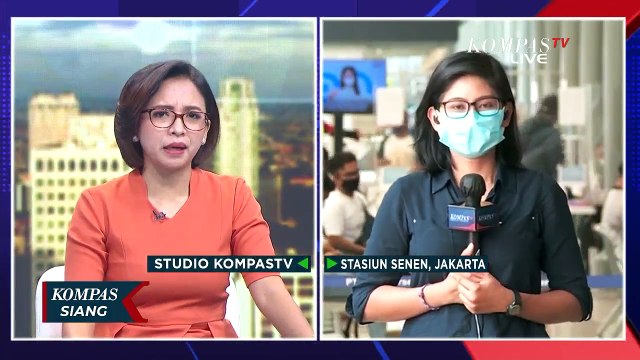 Dampak dari 7 Perjalanan Kereta yang Dibatalkan, Kondisi Stasiun Senen Sepi Penumpang