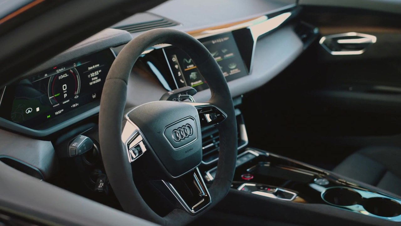 Audi e-tron GT Interior Design in Kemora gray