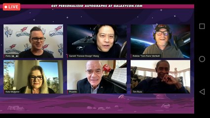 GalaxyCon Live Comic-Con Star Trek Voyager actors Kate Mulgrew, Garrett Wang, Robert Duncan McNeil, Robert Picardo and Tim Russ January 2021