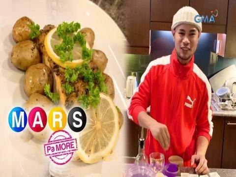 Mars Pa More: Bugoy Drilon's Lemon Garlic Salmon with Mediterranean Flavor recipe | Mars Masarap