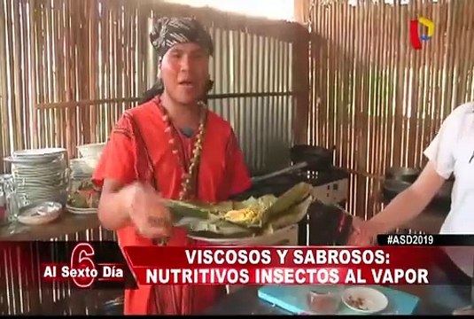 Viscosos y sabrosos: atrévete a probar estos nutritivos insectos al vapor
