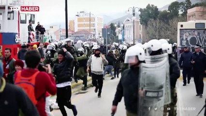 Yunanistan'da sığınmacıların dramı sürüyor