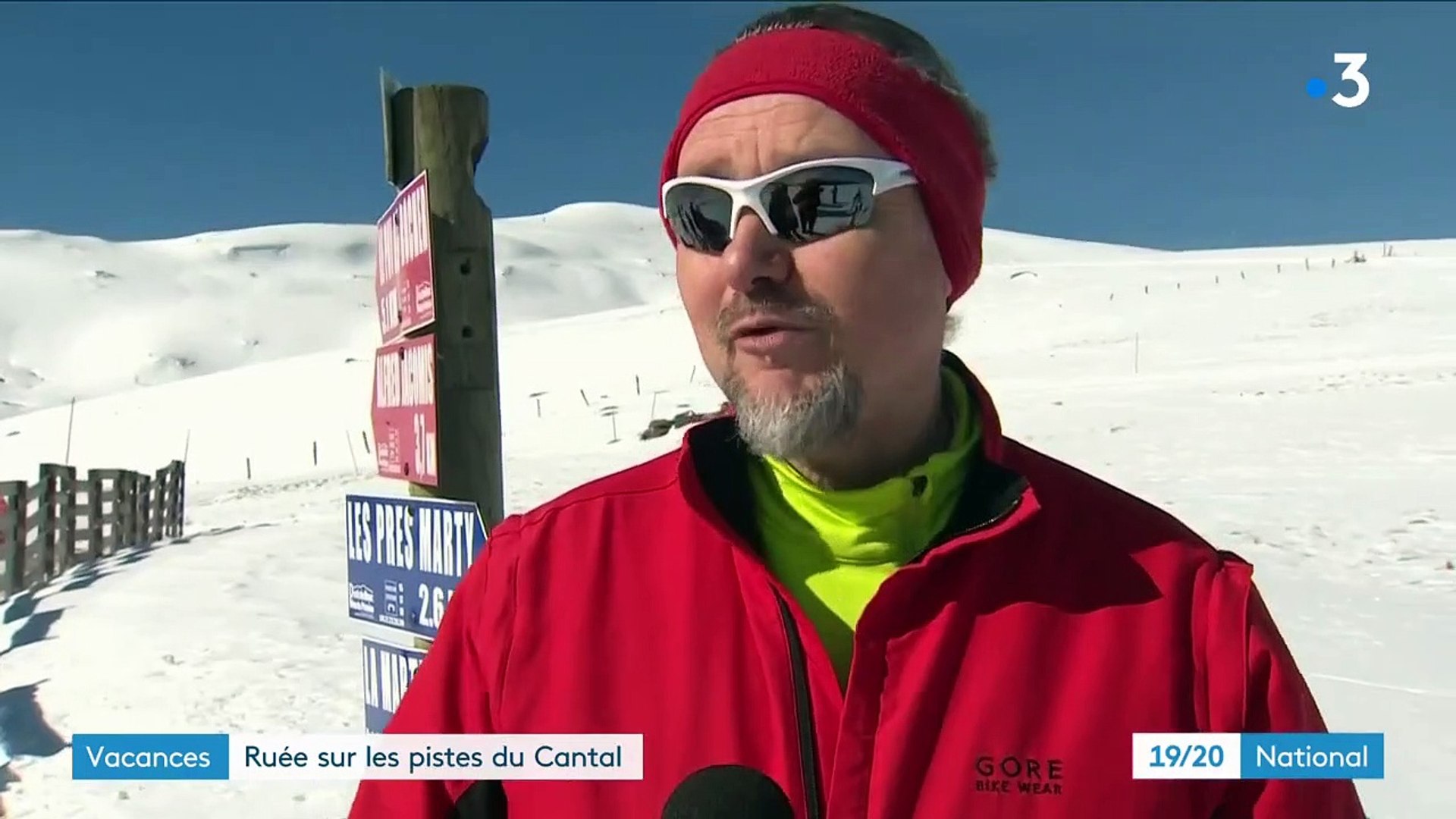 Cantal : le succès des stations de moyenne montagne - Vidéo Dailymotion