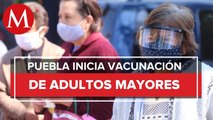Puebla inicia vacunación anticovid de 42 mil 500 adultos mayores