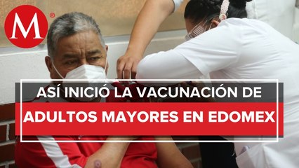 Estos son los municipios que ya iniciaron la vacunación covid para abuelitos en Edomex