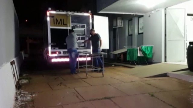 Corpo de Luiz Mascarenhas, vítima de acidente na BR-369, chega ao IML de Cascavel