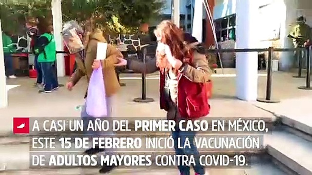 ¡Ya comenzó la vacunación a adultos mayores en la CDMX! | Chilango