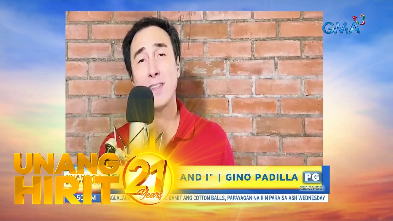 Unang Hirit: Morning kantahan with Gino Padilla!