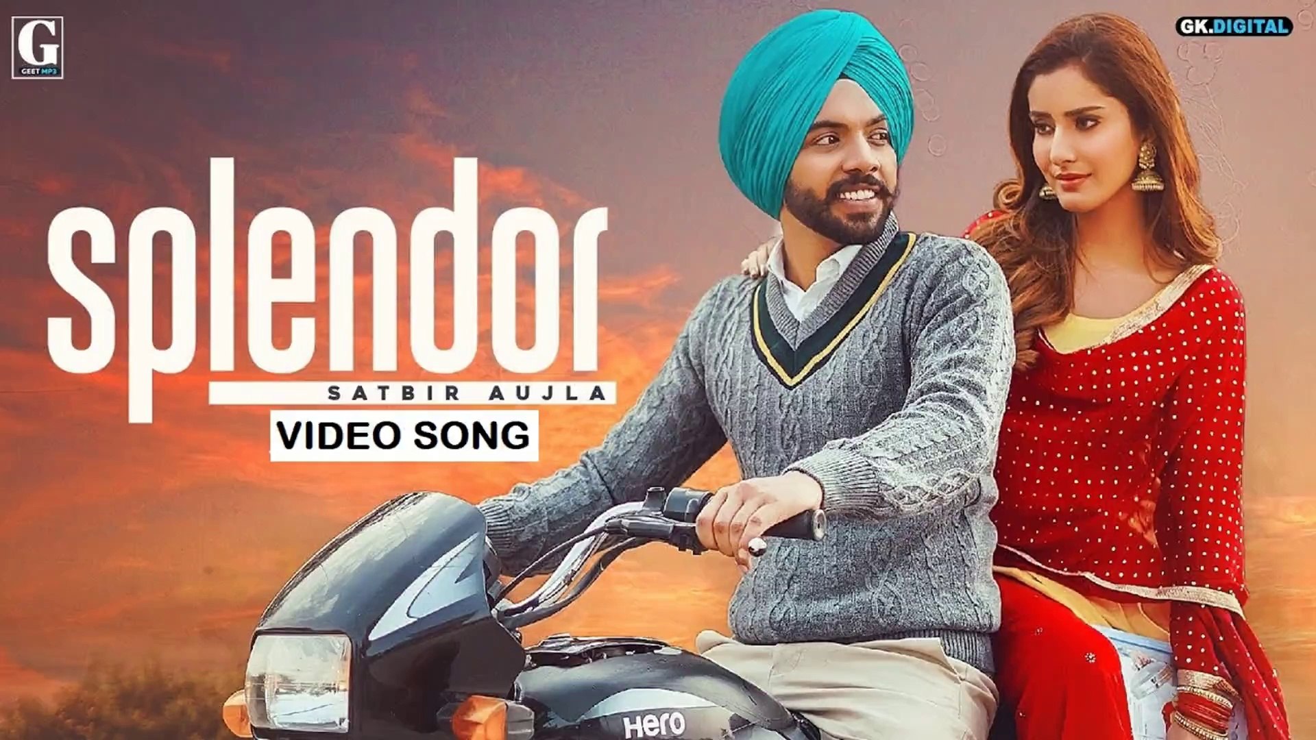 Splendor Satbir Aujla Akaisha Punjabi Romantic Sad Song