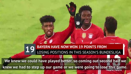 Bayern showed their mentality in Bielefeld comeback - Davies