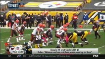 Nick gives keys to Baker and the Browns upsetting the Steelers Sunday