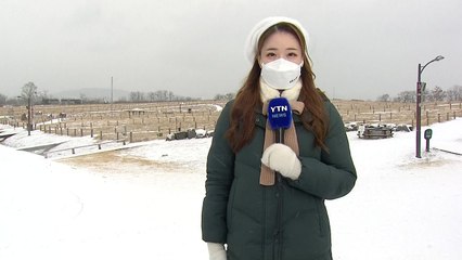 [날씨] 한파 속 곳곳 함박눈...충남 최고 10cm 폭설 / YTN