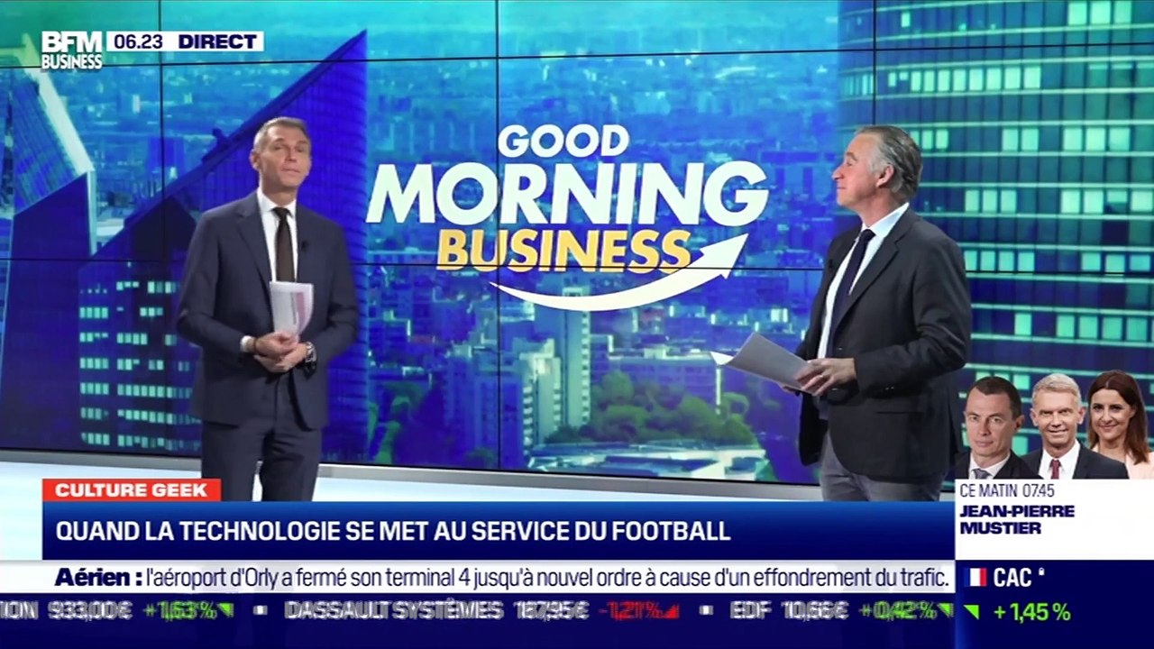 Culture Geek: Quand la technologie se met au service du football, par Frédéric Simottel - 16/02