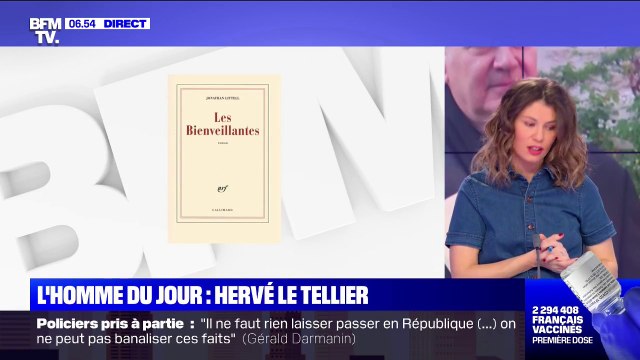 Le romancier Hervé Le Tellier continue de faire un carton avec L'anomalie