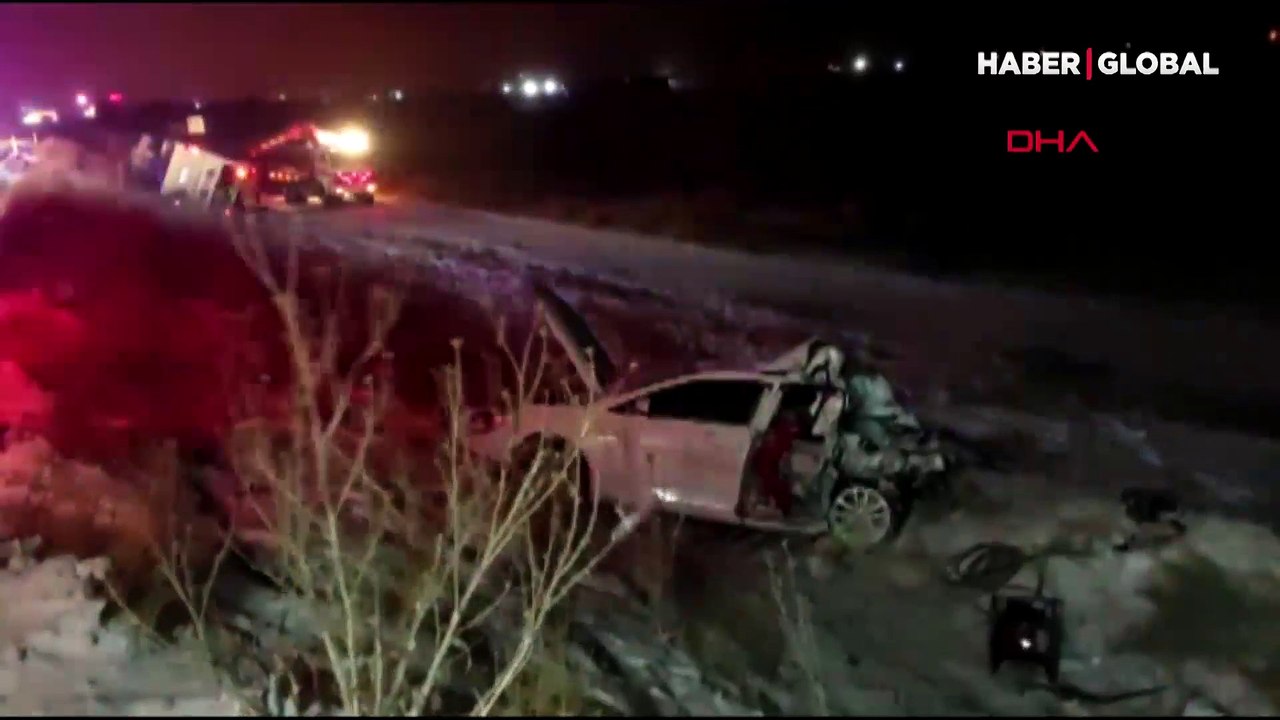 Konya'da korkunç kaza: 5 ölü, 38 yaralı!