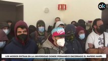 Los Mossos entran en la Universidad de Lérida para detener al rapero Pablo Hasél