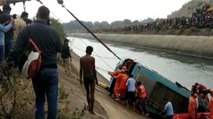 Madhya Pradesh: At least 35 dead after bus falls into canal
