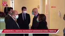 CHP İstanbul Milletvekili Enis Berberoğlu, Anayasa Mahkemesi kararından sonra TBMM'de