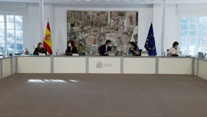 Sánchez preside la reunión del Consejo de Ministros