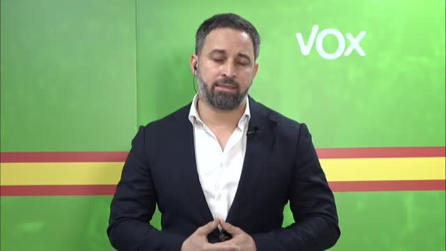 El ultraderechista Abascal: Vamos a estar en la oposición total y frontal en el Parlamento de Cataluña