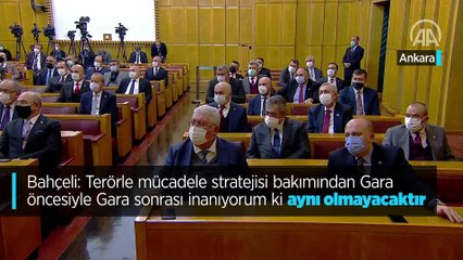 Bahçeli: Terörle mücadele stratejisi bakımından Gara öncesiyle Gara sonrası inanıyorum ki aynı olmayacaktır