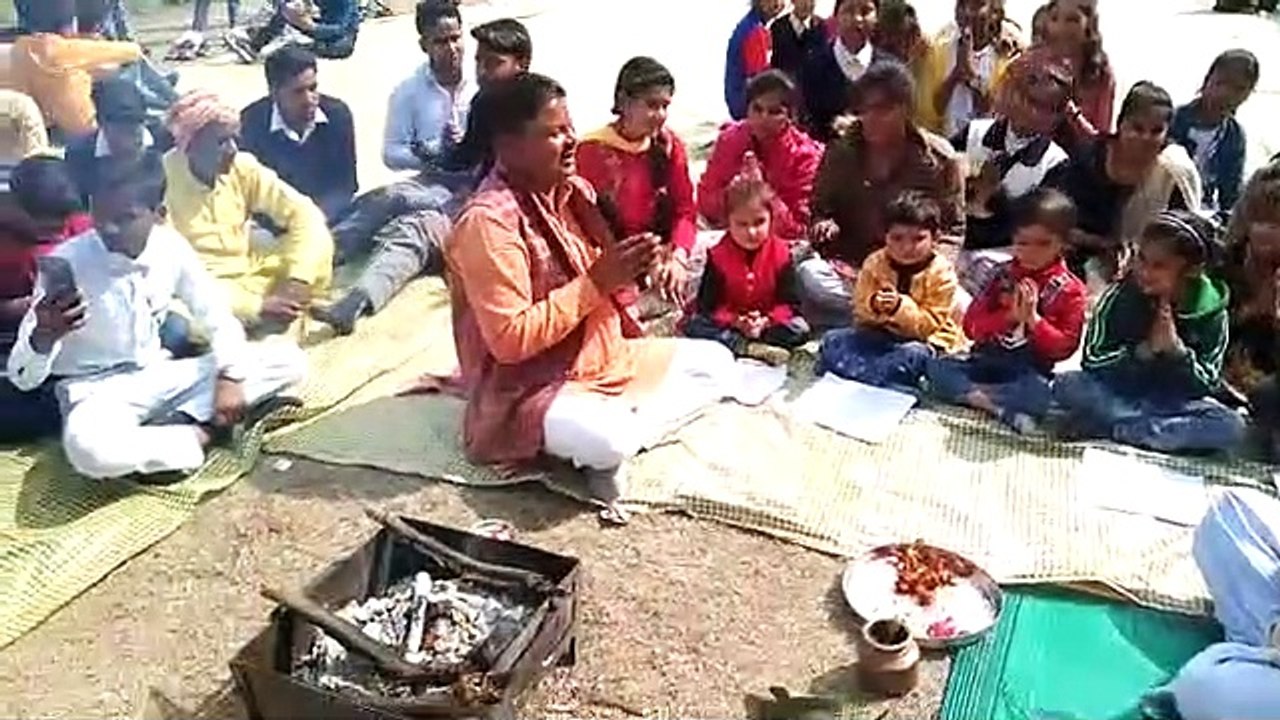बसंत पंचमी के शुभ अवसर पर सुंदरकांड का पाठ किया गया