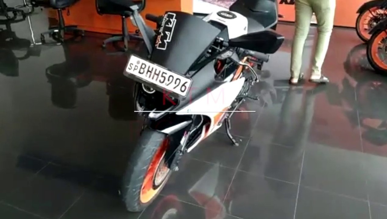 Location of Chassis Number Engine Number Location For KTM RC 200 New 2021 Easy Find Vin Number