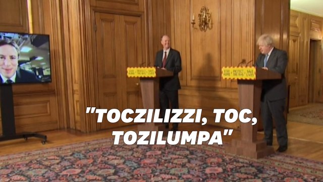 Le mot tocilizumab a embêté Boris Johnson durant sa dernière conférence de presse