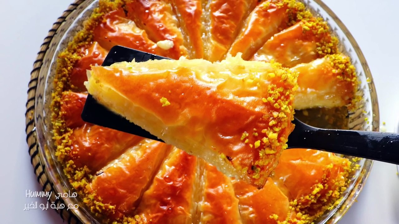 أحلي صينية جلاش بمكونات كلها من البيت شكلها وطعمها رهيييييييب