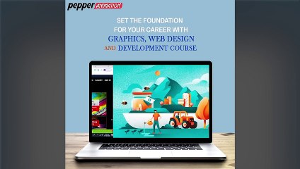 Best Graphic Design Institute in Delhi | Pepper Animation