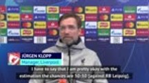 Klopp accepts Leipzig tie is '50-50' prospect