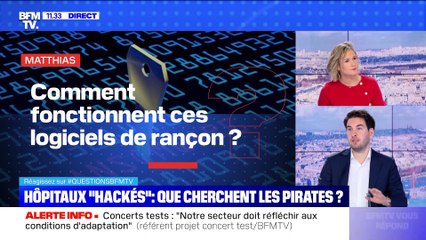 BFMTV répond à vos questions: Hôpitaux "hackés", que cherchent les pirates ? - 16/02