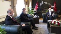 Milli Savunma Bakanı Hulusi Akar ve İçişleri Bakanı Süleyman Soylu CHP Genel Başkanı Kemal Kılıçdaroğlu’nu ziyaret etti