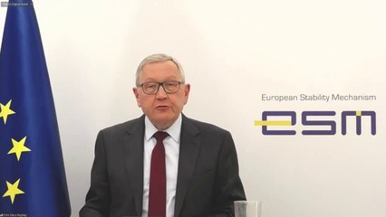 Klaus Regling at Eurogroup press conference