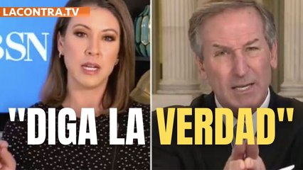 El abogado defensor de Trump da una lección a una periodista demócrata