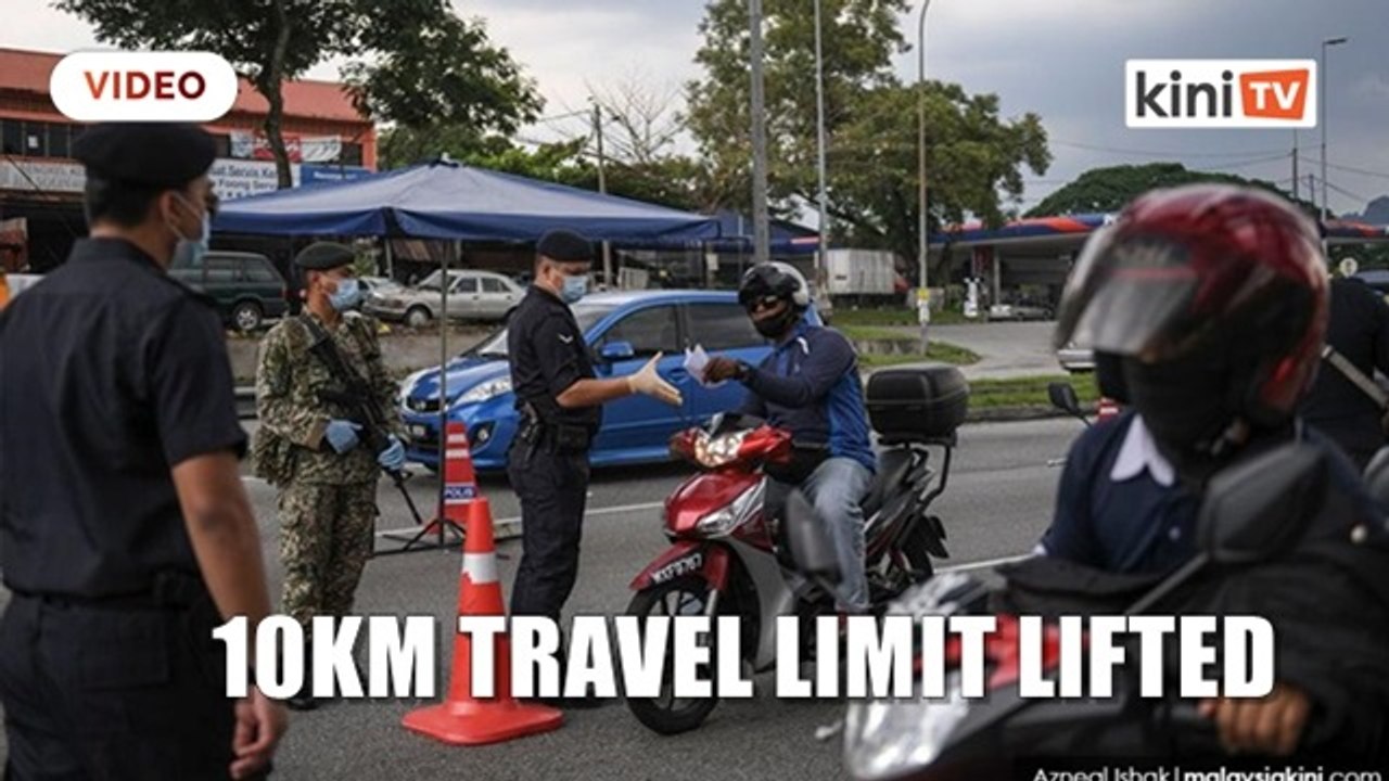 Ismail Sabri- No more 10km travel restriction