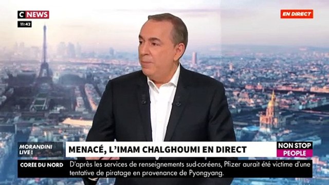 L’imam Chalghoumi dans « Morandini Live » sur CNews