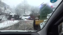 Zonguldak’ta karla mücadele çalışmaları aralıksız sürüyor