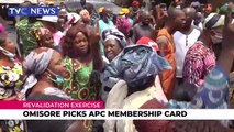 Osun Ex-Deputy Governor, Iyiola Omisore picks APC membership card