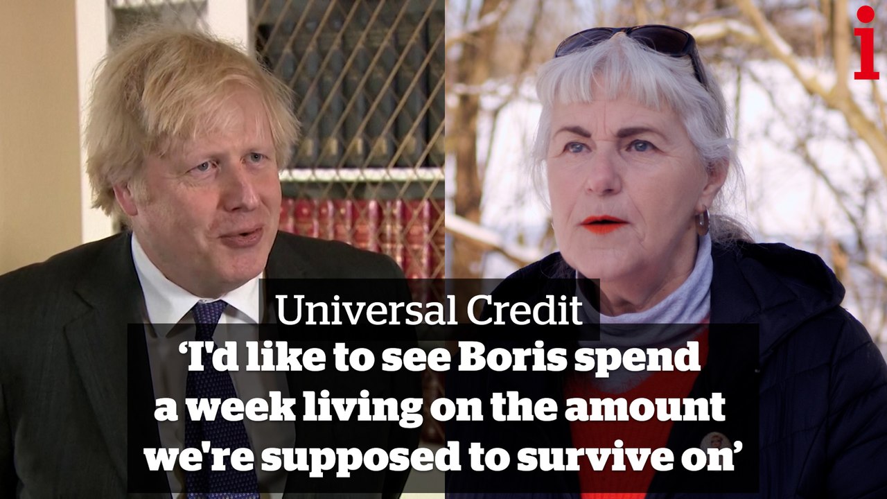 Universal Credit uplift 'I'd like to see Boris spend a week living on