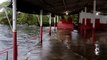 Imagens mostram Rio Turbina transbordando após chuva de 168 mm cair em Coremas