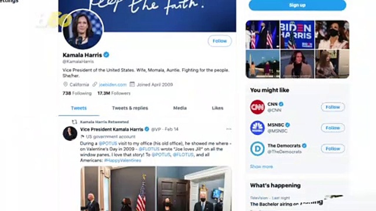 VP Kamala Harris Shared an Old Prank Jill Biden Pulled on then-VP Biden for Valentine’s Day