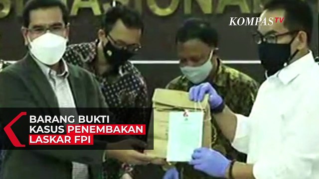 Komnas HAM Serahkan 16 Barang Bukti Kasus Penembakan Laskar FPI ke Bareskrim Polri